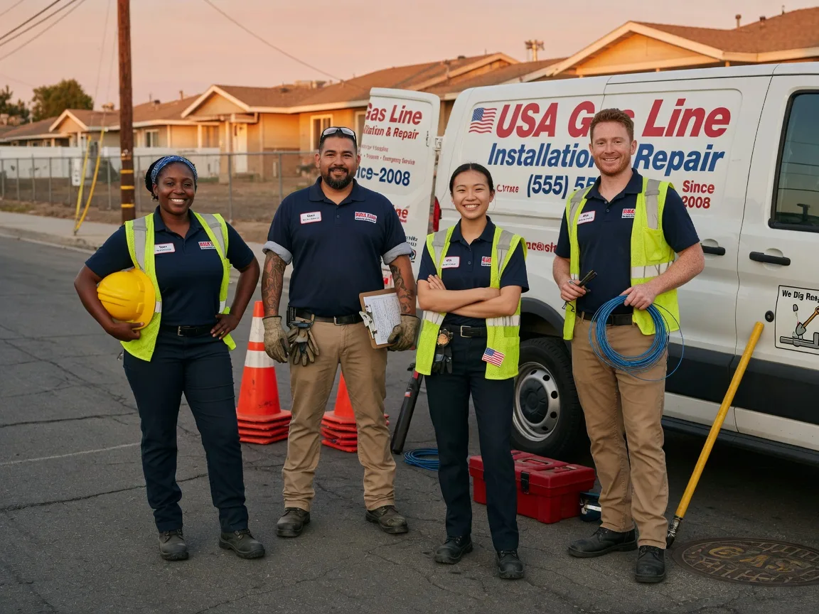 Gas Line Installation company in Devils Lake, ND